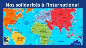 Nos solidarités à l’International