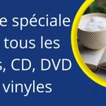 Le coup de cœur de la rentrée : rayons livres, CD, DVD et vinyles à moitié prix