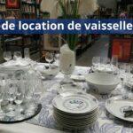 Location de vaisselle pour tous vos événements