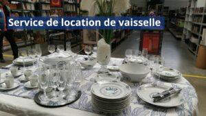Location de vaisselle pour tous vos événements