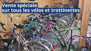 Le coup de cœur du Mois : vélos et trottinettes à moitié prix